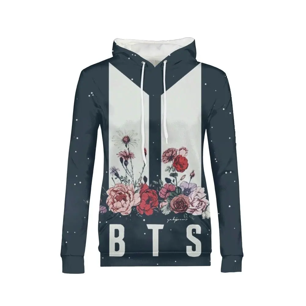 Толстовки с 3D принтом K pop SUGA Rap JIN J HOPE JUNG KOOK женские уличные толстовки капюшоном