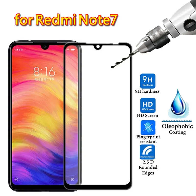 Защитное стекло для Xiaomi Redmi Note 7 чехол из закаленного стекла 6 Pro 6A 360 Xiomi Xaomi Red mi Note7 |