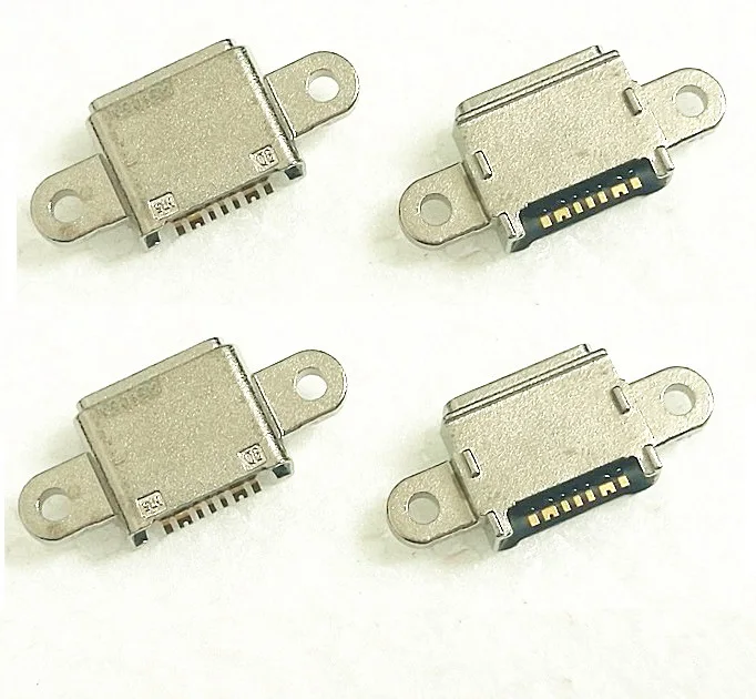50 шт./лот Micro Usb зарядный разъем док для Samsung S7 G930 G930F Edge G930P G930A G930V G930T порт|Шлейфы