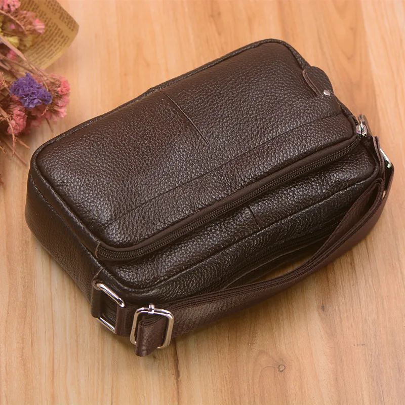 Промо сумки женские кожаные коричневые маленькие через плечо дизайнерские