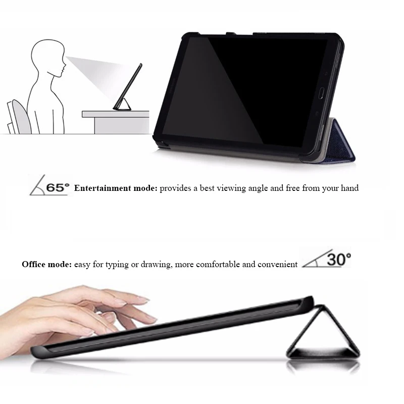Флип чехол для Huawei Mediapad M5 8 4 умный из искусственной кожи тонкий планшета|Чехлы