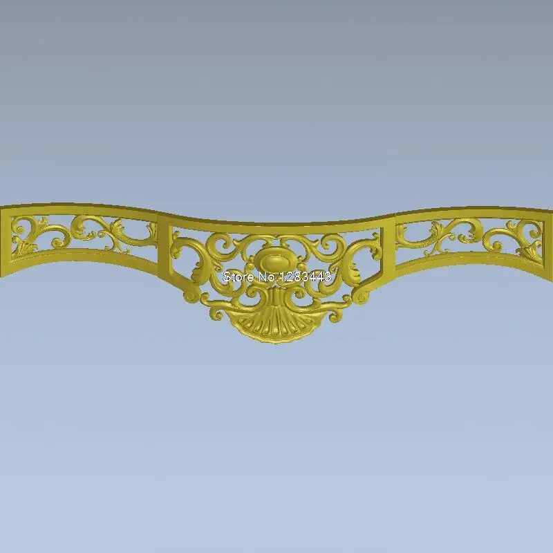 Высокое качество новая 3D модель для ЧПУ мебель украшение резная фигура