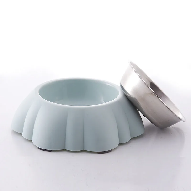 Пластиковая миска для собак и Teddy кота собаки конфет домашних животных посуда |