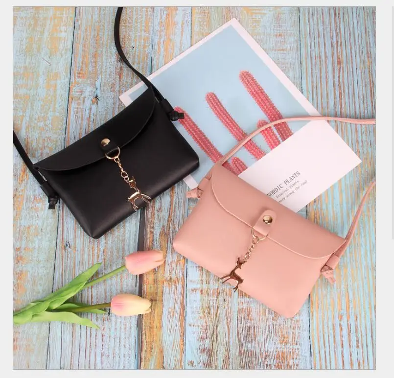 Корейская версия 2019 Маленькая женская сумка с магнитной пряжкой на одно плечо |