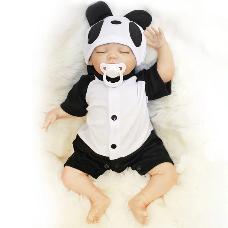 Спящие силиконовые детские куклы Реалистичная кукла-младенец мальчик Bebe Малыш