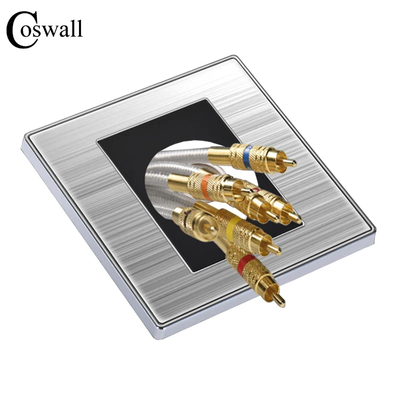 Роскошная настенная пустая панель с отверстием на выходе для сбора исходящей