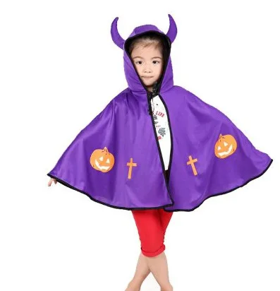 Товары для Хэллоуина костюмы косплея реквизит детское выступление накидка из