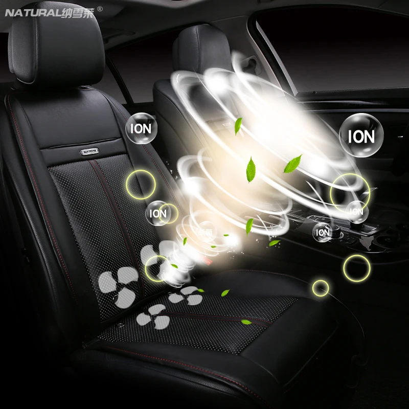 2018 Кожаная подушка для автомобильного сиденья массажный Подогрев три в 12 В