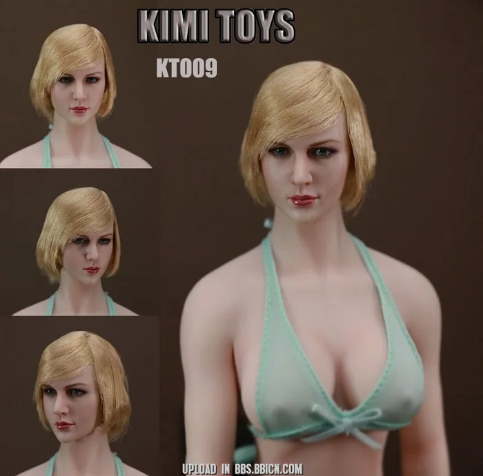 KIMI TOYS KT009 1/6 Европейская и американская женская голова лепка | Игрушки хобби