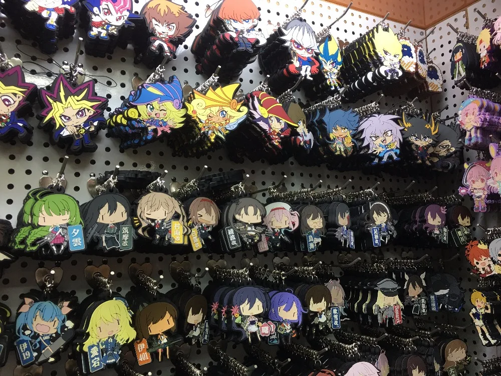 Fate stay night/Touhou project/KUROKO NO BASK оригинальные японские аниме фигурки резиновые подвески для мобильного телефона/брелок/ремешок