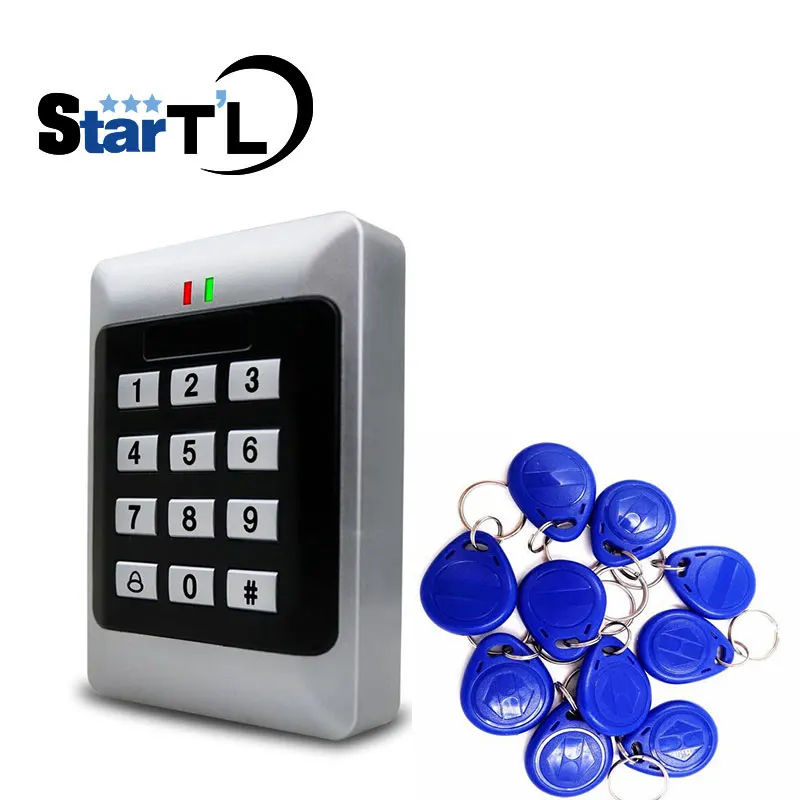 125 кГц Rfid система контроля допуска к двери с клавиатурой автономный дверной