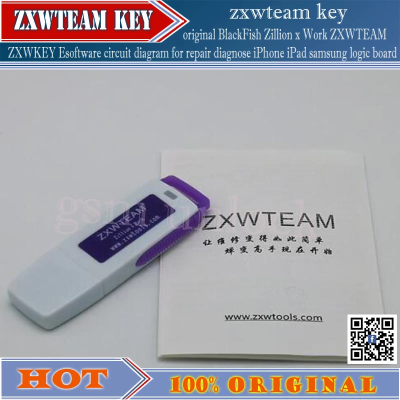 Оригинальная схема для ремонта BlackFish Zillion x Work ZXWTEAM диагностики iPhone iPad samsung