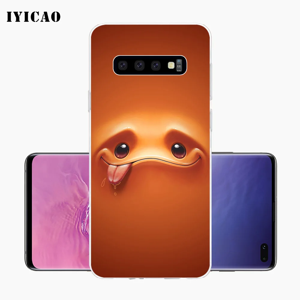 IYICAO милый 3D Мягкий силиконовый чехол для телефона Samsung Galaxy S10e S10 S9 S8 Plus S7 Edge TPU |