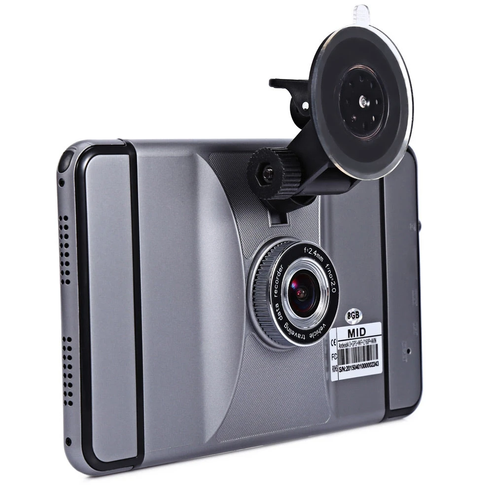 7 дюймов автомобиля Android DVR Сенсорный экран видео плеер Wi Fi HD 1080 P Автомобильный