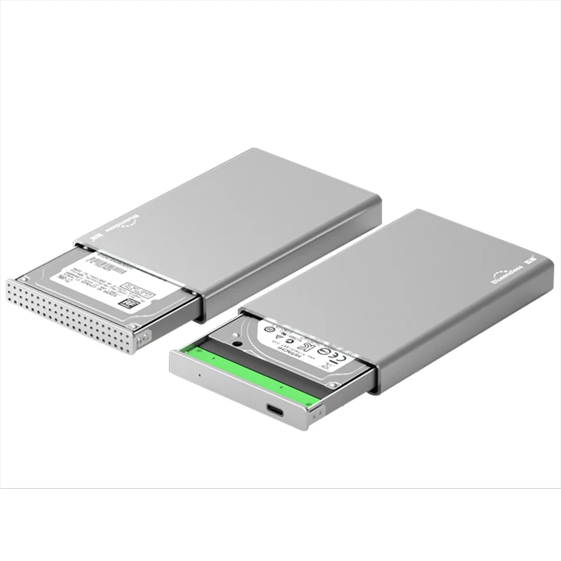 Blueendless 2 5 дюймовый Алюминиевый Чехол для жесткого диска Ssd Hd внешний жесткий диск