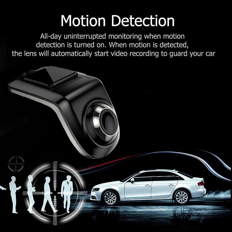 WHEXUNE оригинальная мини-видеокамера для автомобиля с полным HD 1080P, системой ADAS и цифровой видеозаписью Dash Cam для мультимедийного плеера на Android.