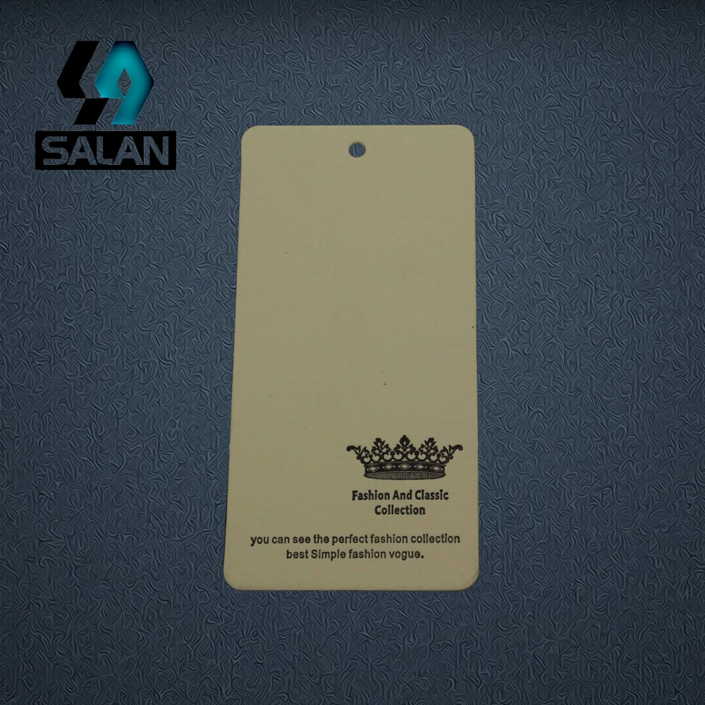 Оптовая продажа индивидуальные буквы логотип в шрифте подвесная бирка этикетка