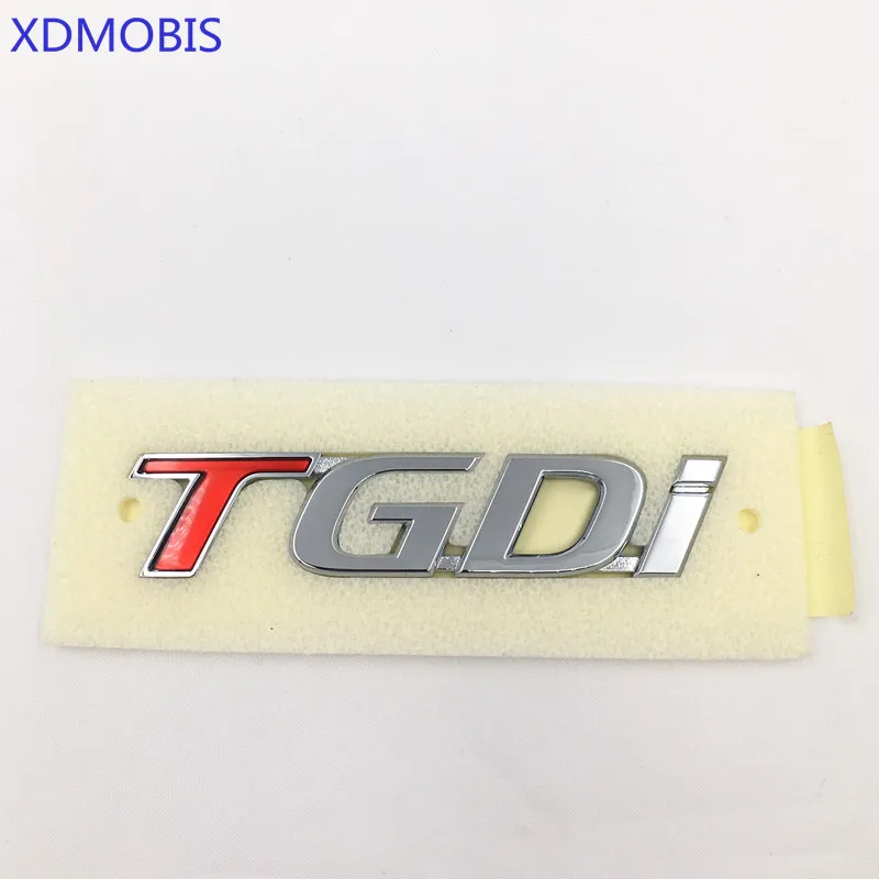 Из 2 предметов Авто TGDi значок для Sonata SANTA FE Tucson Kona ix25 Creta Sportage K3 K5 эмблема Turbo TGDI