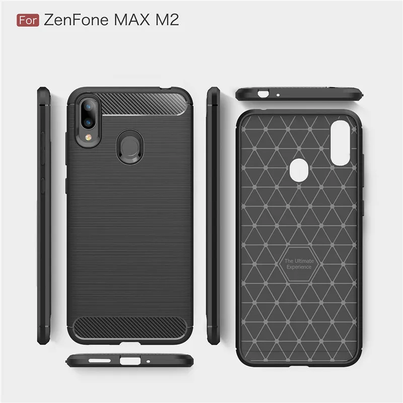 Чехол для Asus Zenfone Max (M2) ZB633KL противоударный защитный резиновый чехол телефона