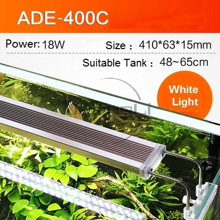 ADE 400C 220 240 В SUNSUN Slim ADE ADS серии тонкий светодиодный аквариумный светильник ing успешно выращивайте растения светильник аквариумы - Цвет: ADE 400C