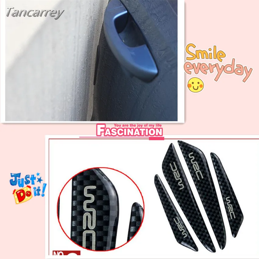 Защитные наклейки на боковые края автомобильной двери для opel insignia vw cc honda element subaru