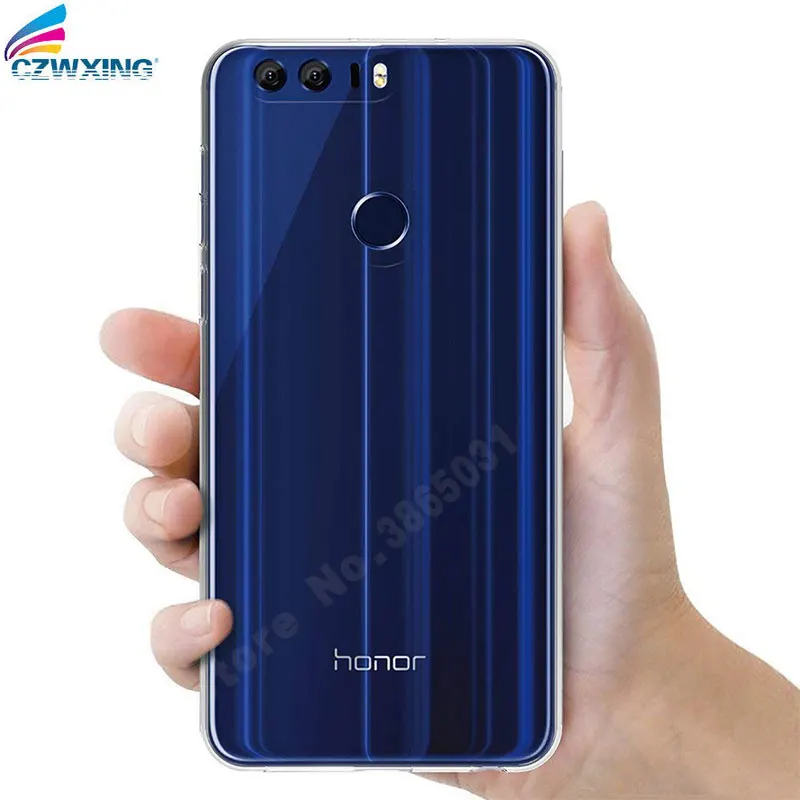 Чехол для Huawei Honor 8 Φ силиконовый прозрачный чехол из ТПУ телефона Honor8 FRD L19 L09 AL10