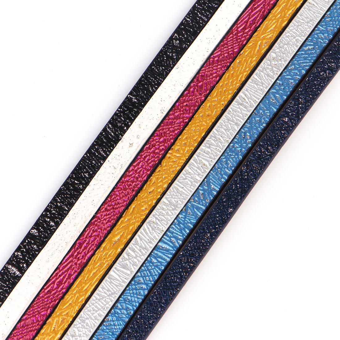 XCHARMS 5 мм плоский кожаный шнур/Птичье гнездо/аксессуары/Ювелирные изделия/ручная