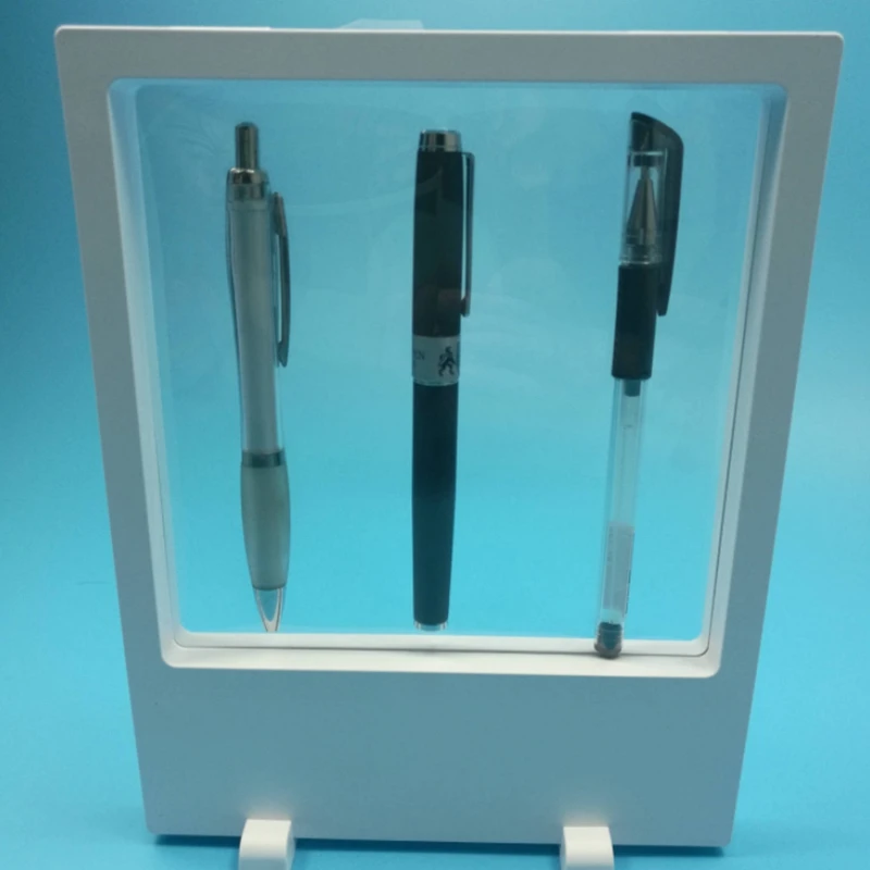 20pcs/lot 180*230*20mm PET Membrane box Holder Floating Display Case Earring Gems Ring Jewelry Suspension Packaging Box | Дом и сад