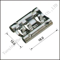 dj222 4a terminal wire connector female cable connector male terminal rubber plugs sockets seal fuse box made in china