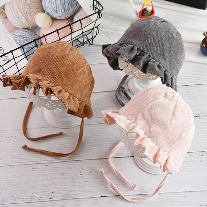 Летняя Детская шляпа от солнца для девочек Вельветовая детская шапка осенний