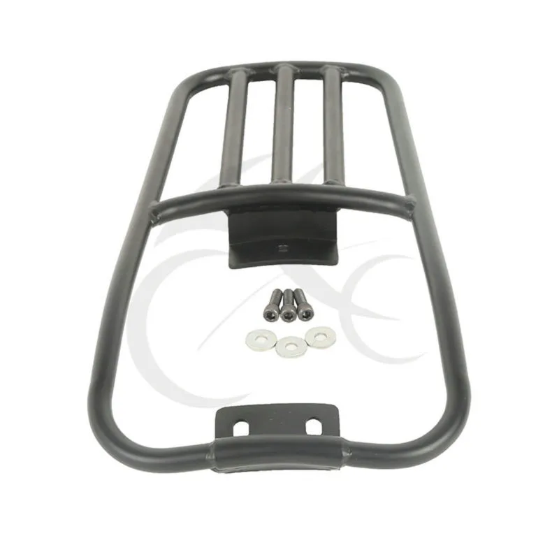 Fender Luggage Rack Black Fits for Harley Softail Deluxe FLSTN 06-18 Fatboy 2007-2018 2016 Motorcycle | Автомобили и мотоциклы