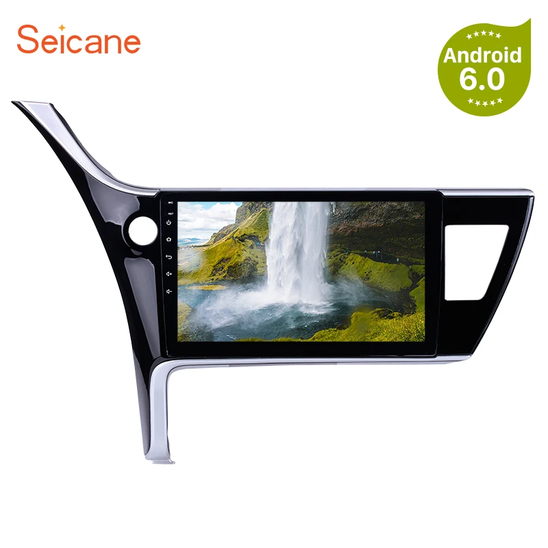 Автомагнитола Seicane 2DIN 10 1 дюйма Android 9 0 GPS навигация автомобильный мультимедийный