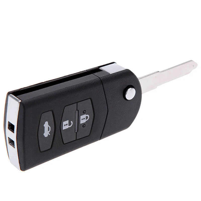 Прочный 3 кнопки дистанционного ключа автомобиля чехол Keyless Брелок замена флип