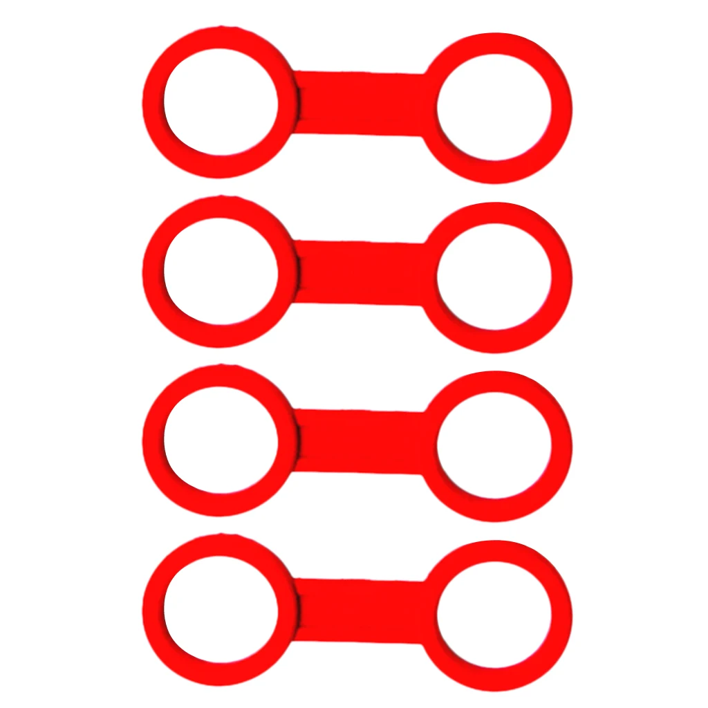 4 шт. Прочный гибкий силиконовый универсальный держатель для храпа крепления к