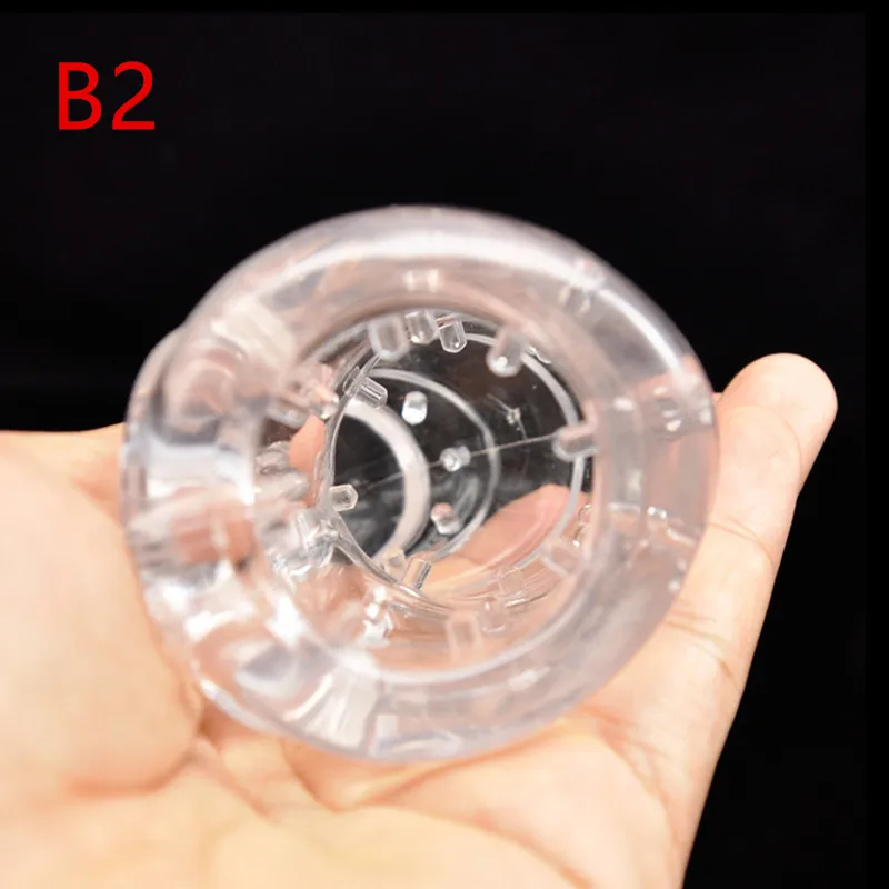 Супер мягкий пояс целомудрия Чехол Целомудрие с прозрачными и голубыми