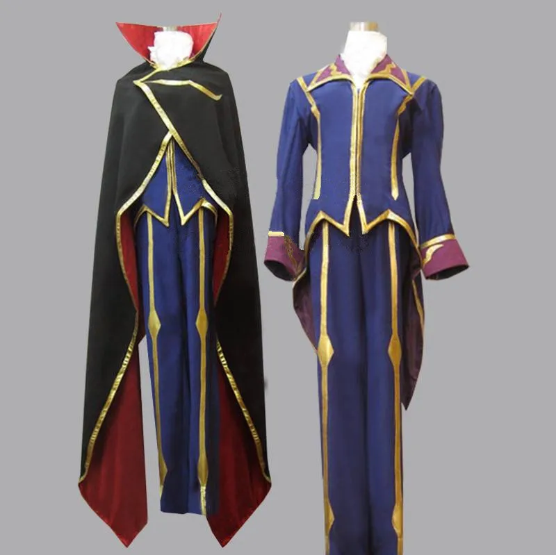 Костюм для косплея Lelouch Code Geass Zero | Тематическая одежда и униформа
