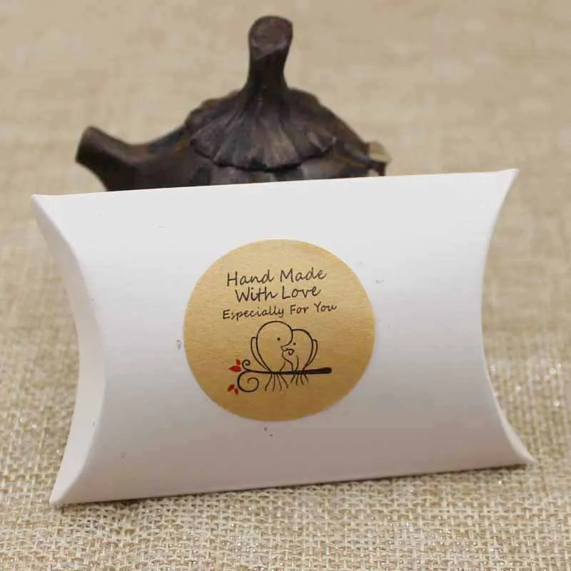 Наклейки ручной работы с надписью сделай сам Love especal для вас 2017 г. на подарок день