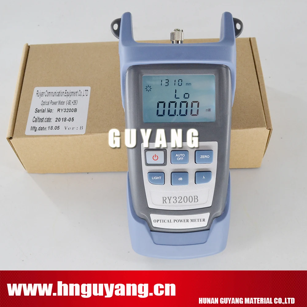 

RY3200A портативный волоконно-оптический измеритель мощности-70 ~ + 3Bm