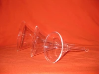 40mm funnel lab short stem thick glass lot2