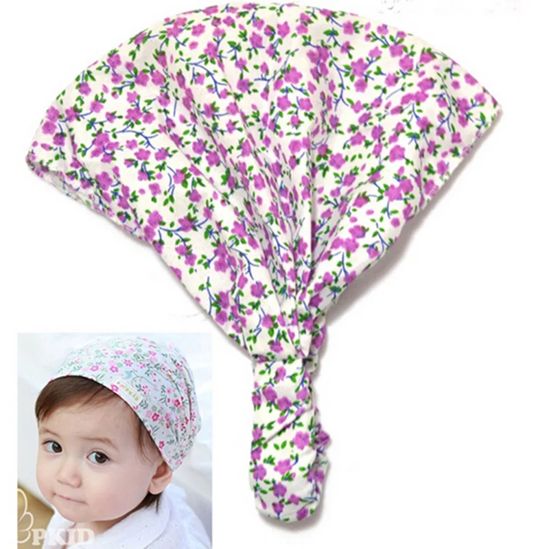Шапки банданы Детская повязка на голову с цветком аксессуары для волос головной