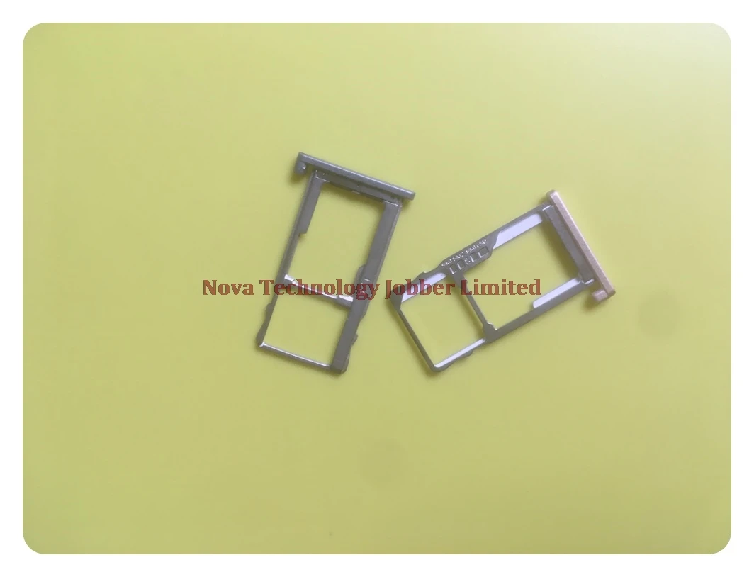 

Wyieno 10Pcs/Lot M 5 SIM Card Tray Holder Slot Repair Parts For Meizu M5 SD Tray Adapter Socket + Tracking