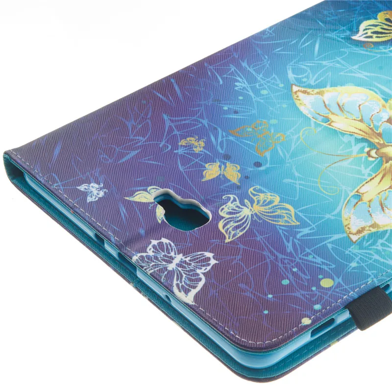 Окрашенный чехол из искусственной кожи для Samsung Galaxy Tab A 10 1 P580 P585 (не T580 585)