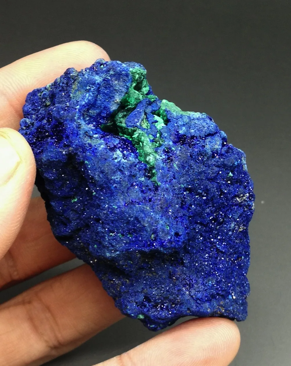 Бесплатная доставка! 74 г натуральный Блестящий Азурит руды хрустальные образцы