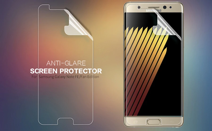 2 шт./лот для Samsung Galaxy Note FE Fan Edition NILLKIN суперпрозрачная защитная пленка против