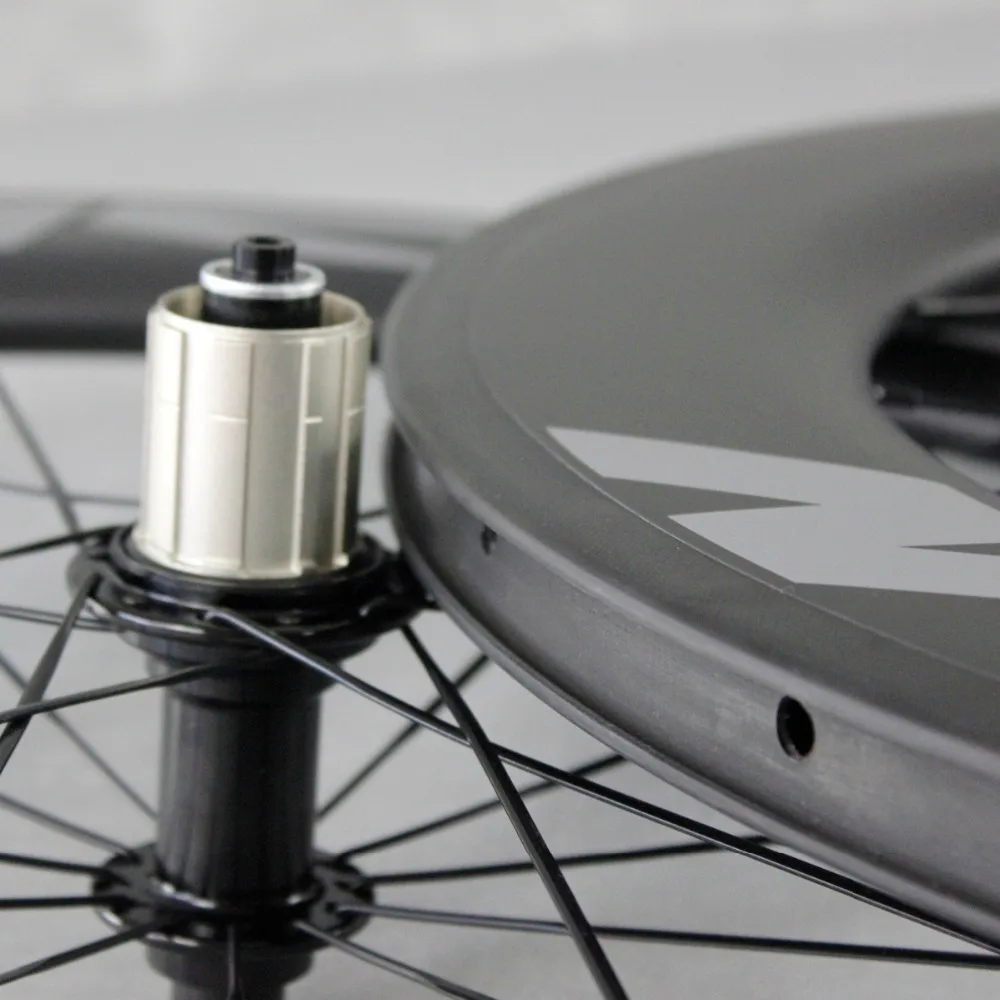 Bike Carbon Road TT колеса для велосипеда 86 мм clincher бескамерные готовые UD МАТОВЫЕ с ICAN краска обод 27 мм ширина колеса