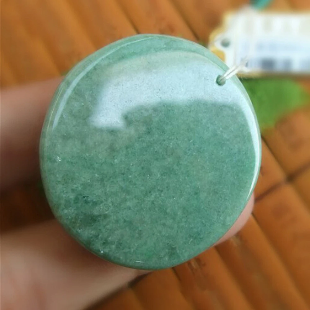 

Buddhist Natural Jadeite AAA Maitreya Buddha Pendant Lucky Female Amulet Birthday Gift Health Jewelry Trendy Chinese Handcrafts