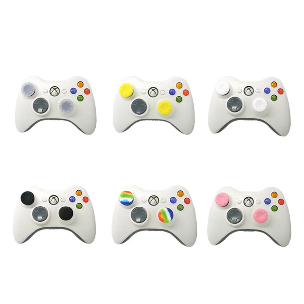 Аналоговый Силиконовый контроллер Bevigac 20 шт. ручки для Sony Play Station Dualshock PS 4 3 PS3 PS4 Xbox