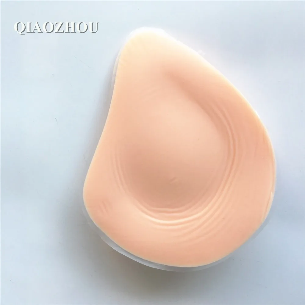 Only one piece 280g breast cancer fake breast bra insert light weight silicone form boobs 34C/36B/38A