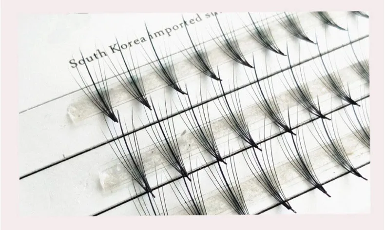 Высококачественные ресницы из искусственной норки Pteris clouds hair 7D плоские