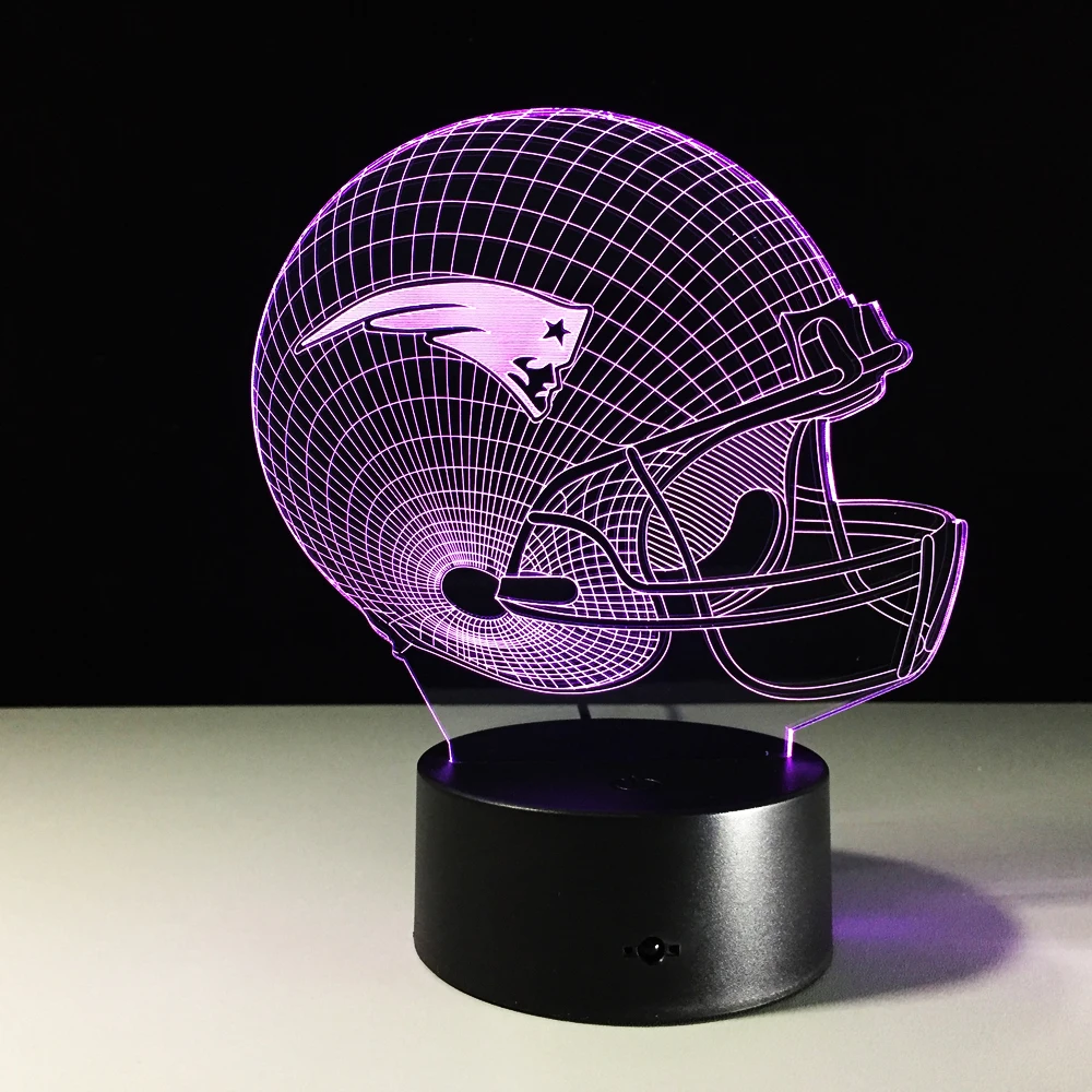 Новый английский патриотический логотип Коллекционная команда дизайн 3D